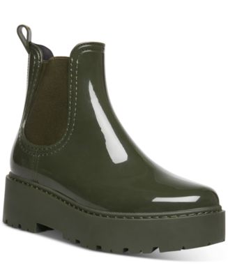 Madden Girl Nanna Lug Sole Chelsea Rain Booties Macy s