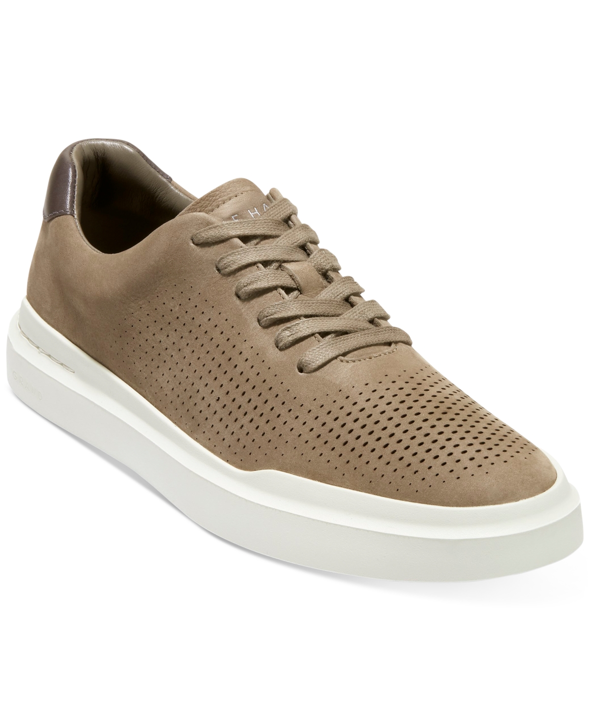 Cole Haan Men s GrandPro Rally Laser Cut Perforated Sneakers Men s Shoes Smart Closet