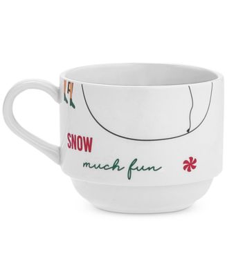 The Cellar Holiday Stackable Mugs, Set of 4, Created for Macy's