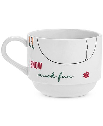 The Cellar Holiday Stackable Mugs, Set of 4, Created for Macy's - Macy's