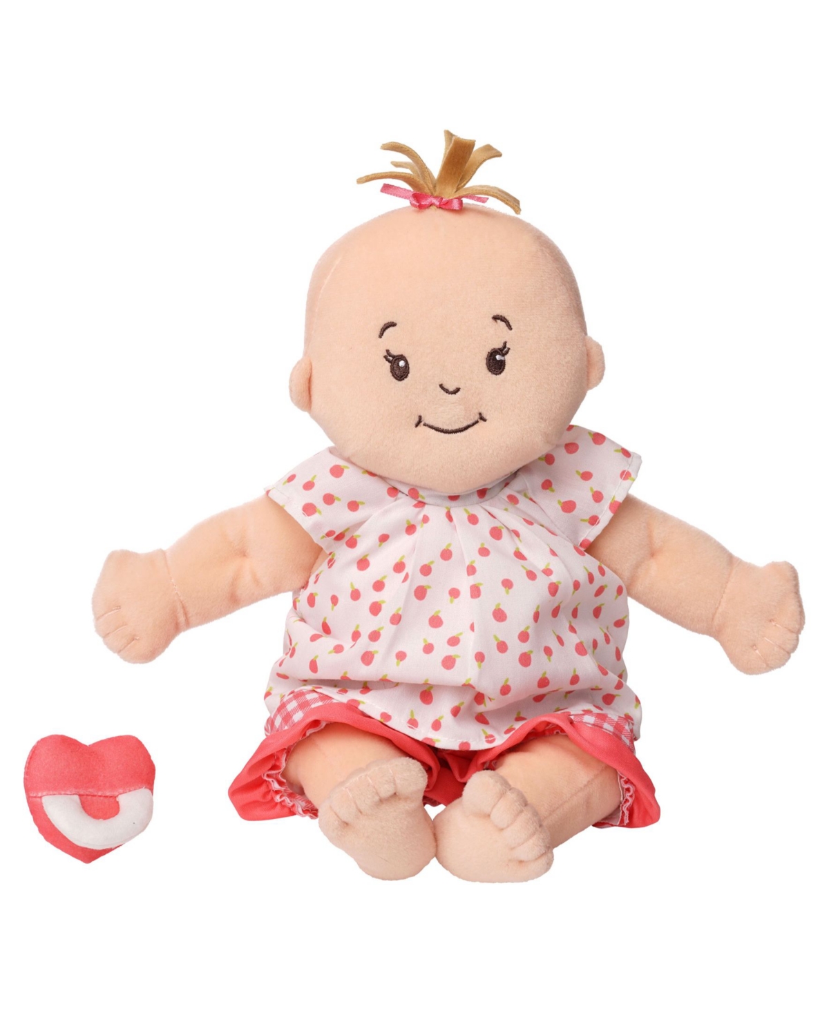 Manhattan Toy Company Baby Stella Peach Soft First Baby Doll In Multi