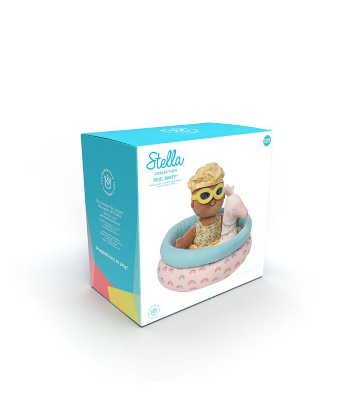 Manhattan Toy Company Stella Collection Baby Doll Pool Play Set, 4