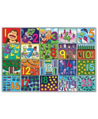 Orchard Toys Big Number Jigsaw Puzzle Poster, 20 Piece