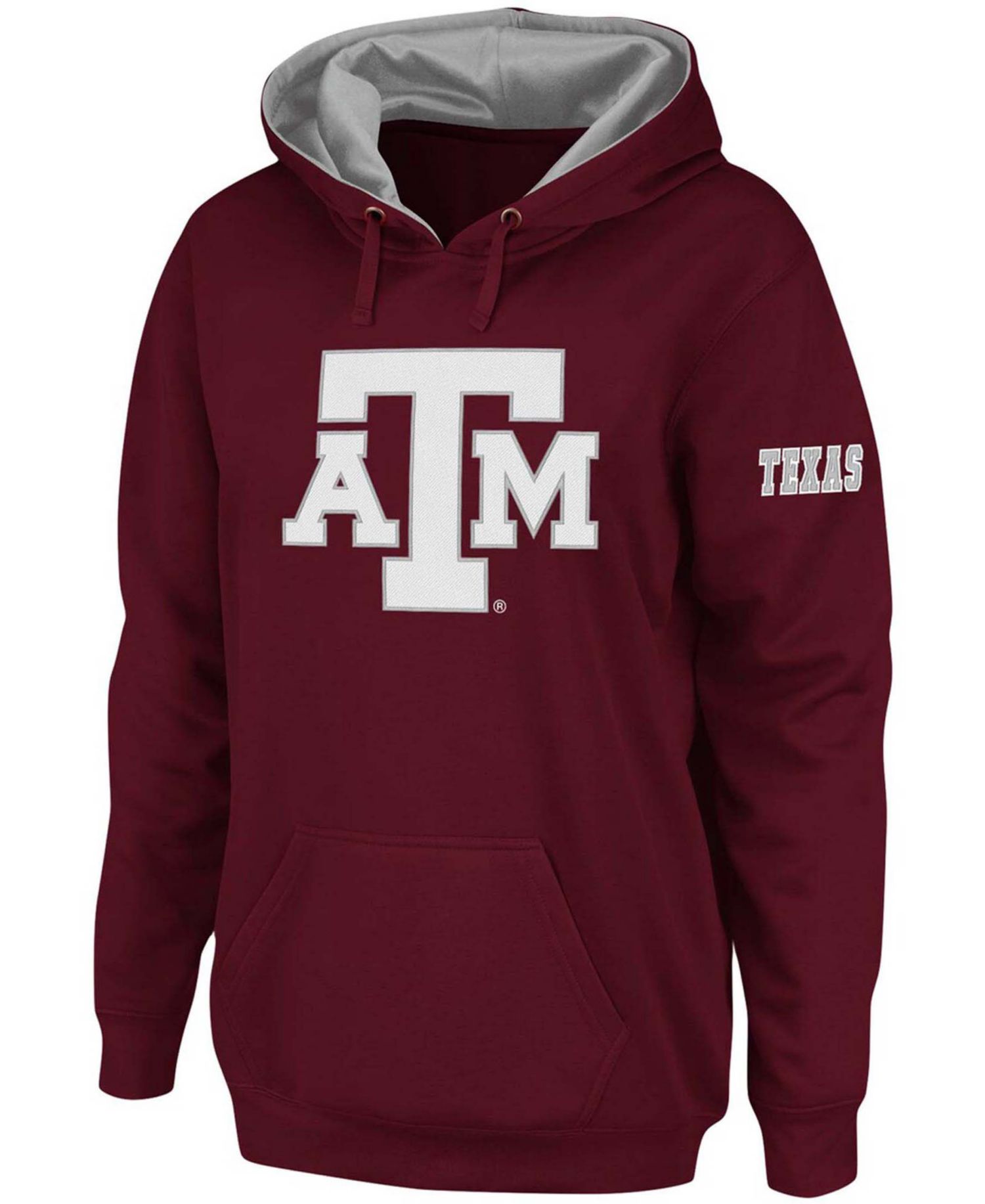 Women's Maroon Texas A&M Aggies Team Big Logo Pullover Hoodie