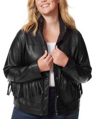 jessica simpson leather jacket