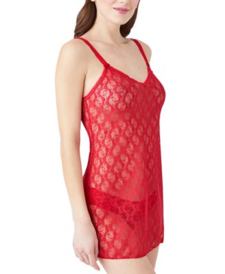 b.tempt'd Women's by Wacoal Lace Kiss Lingerie Chemise Nightgown 914282
