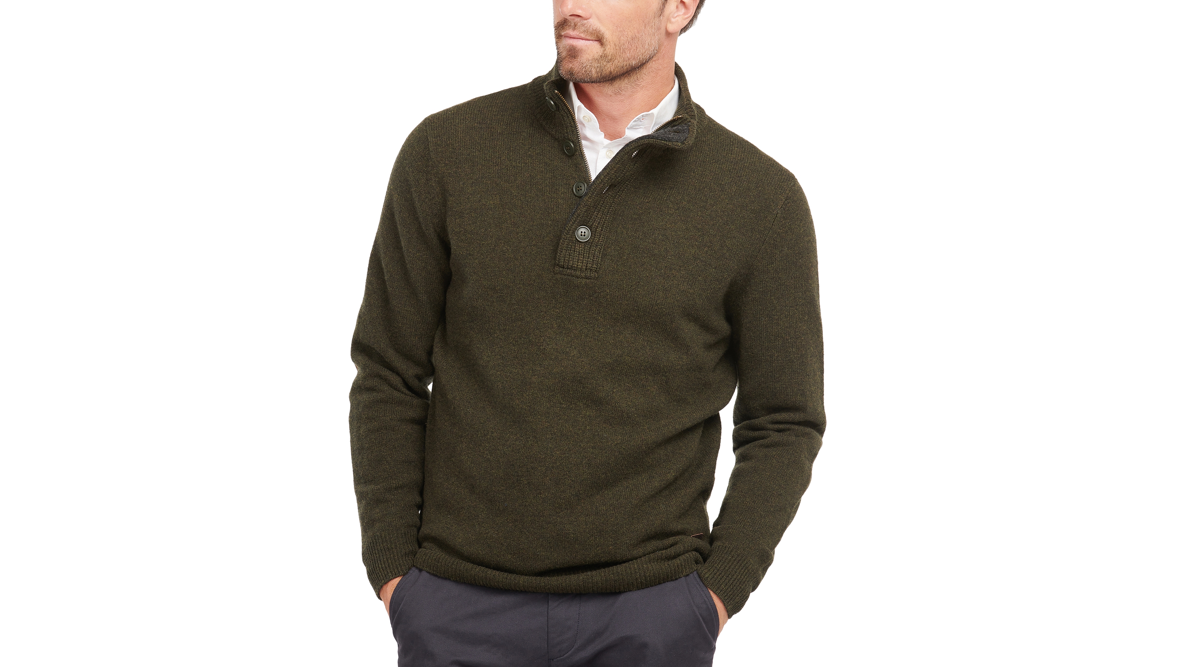 Barbour Essential Patch Half Zip