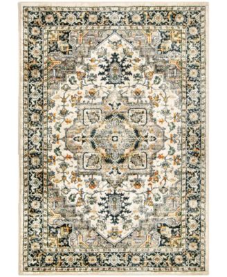 Gemstones Heriz Distressed 9' x 13' Area Rug