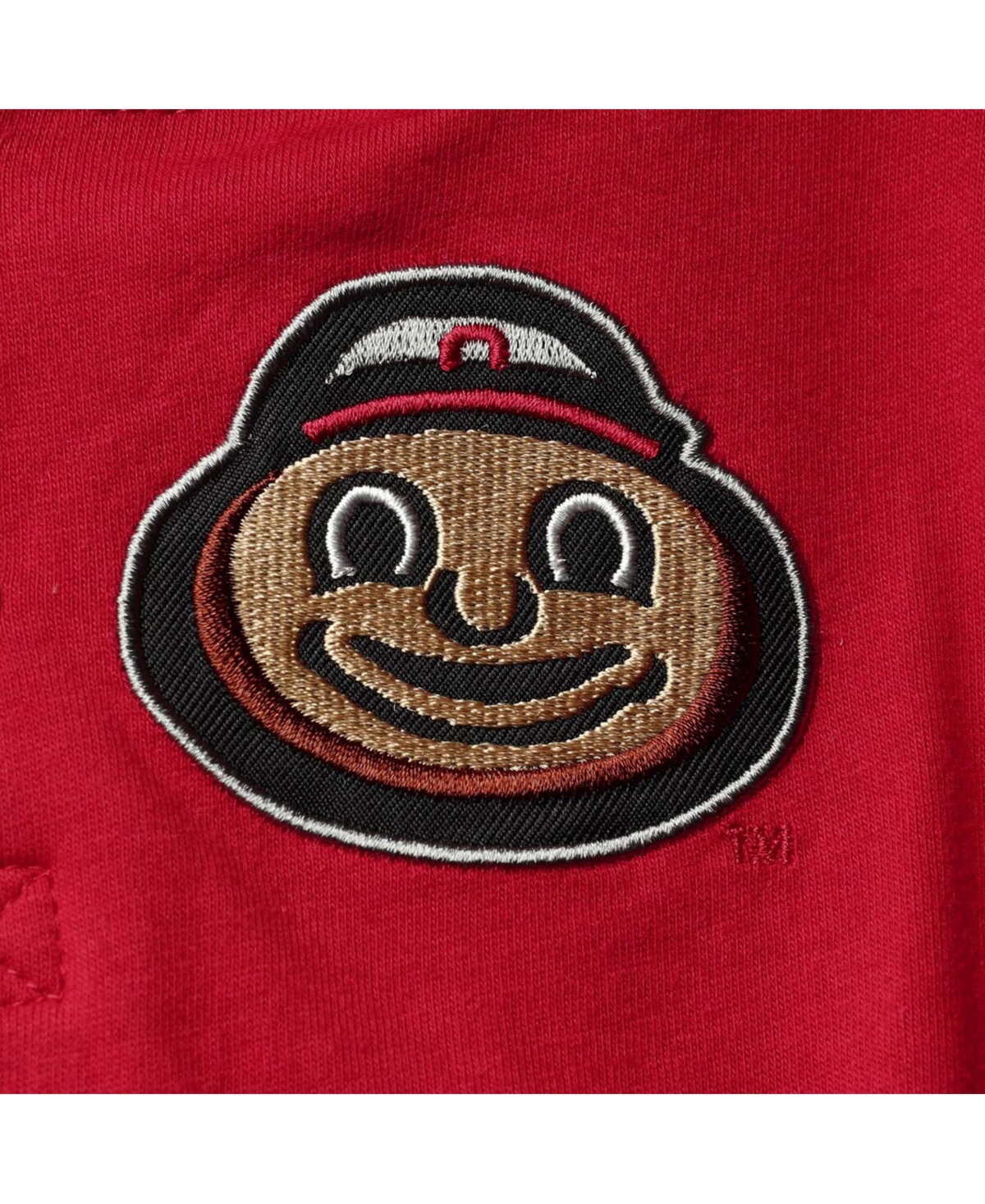 Colosseum Toddler Scarlet, Heathered Gray Ohio State Buckeyes Poppies Hoodie And Sweatpants Set In Scarlet,heathered Gray