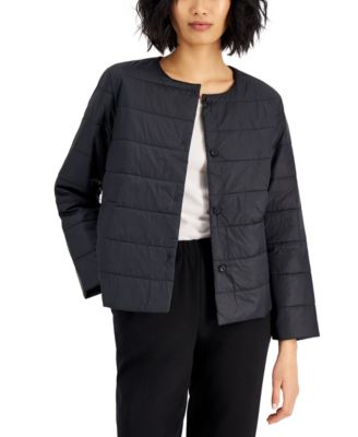 Eileen Fisher Organic Quilted Jacket Macy s