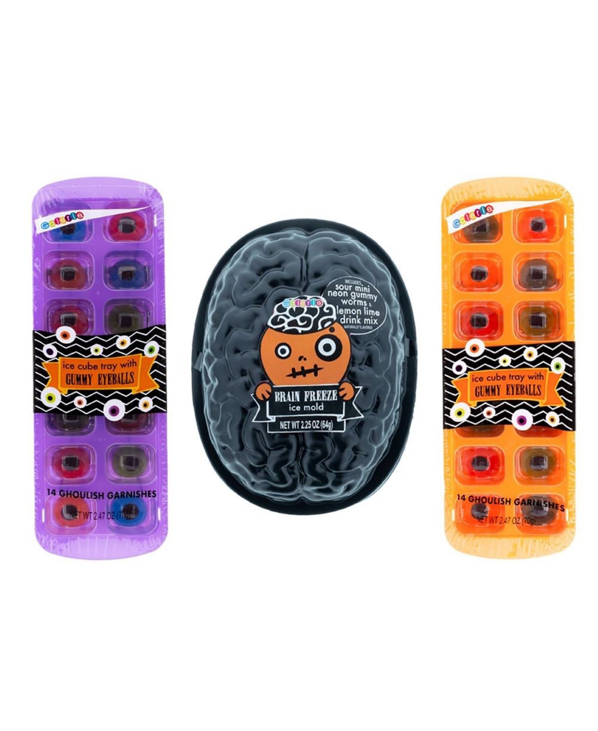 Galerie Creepy Eyeball Gummies Ice Cube Tray 2.47oz product image
