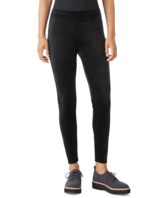 Eileen Fisher Velvet Ankle Leggings 