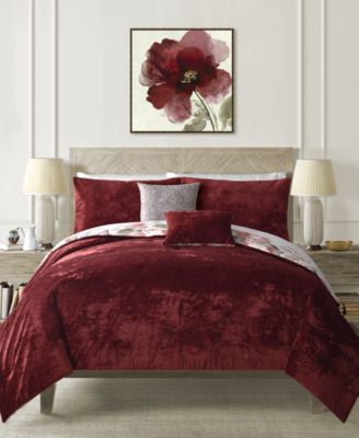 Sunham - Magnolia 5-Pc. Queen Comforter Set