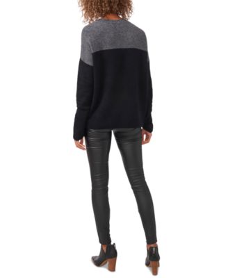 extend shoulder colorblock sweater vince camuto