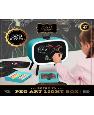 FAO Schwarz Peg Light Art Box - Macy's