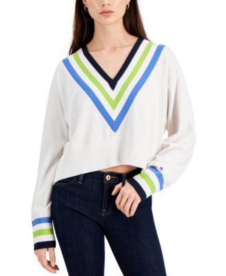 tommy hilfiger tennis sweater