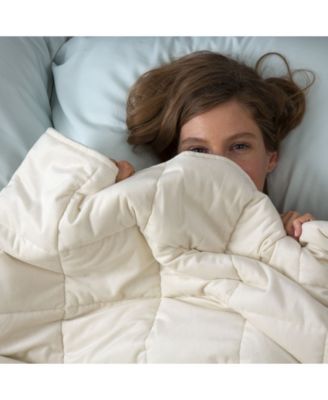 Quilted Plush 12.2lbs Weighted Blanket