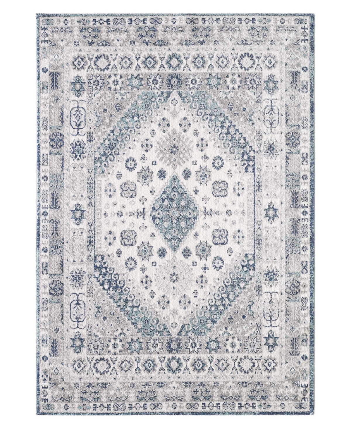 Northern Weavers Tuckenston Deshinie Area Rug - Blue