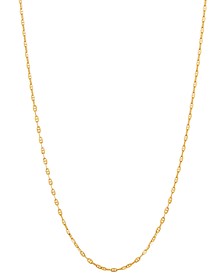Mariner Link 20" Chain Necklace in 10k Gold