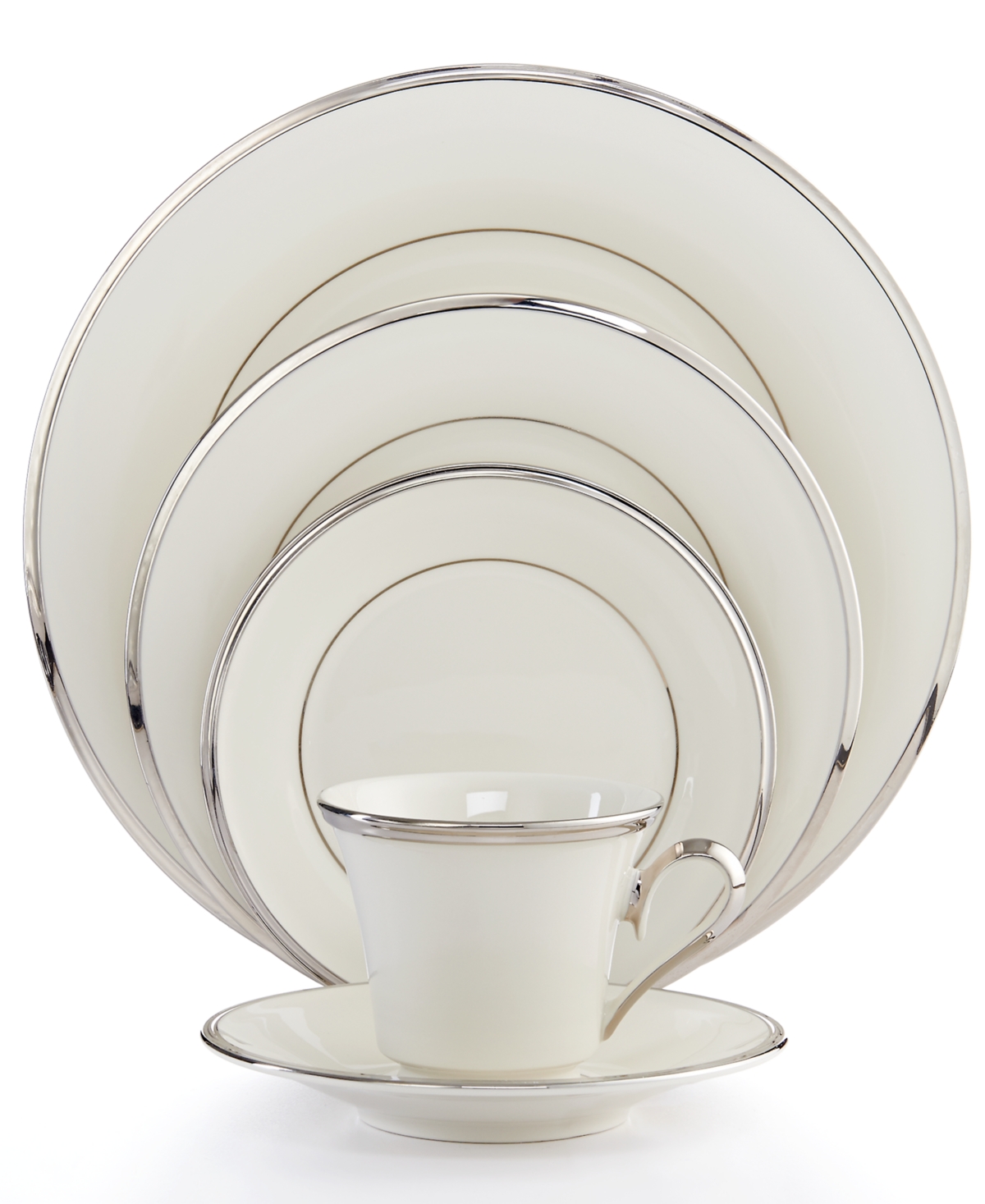 Lenox "solitaire" 5-piece Place Setting In No Color