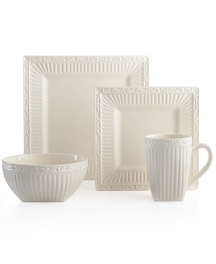 Mikasa Dinnerware Italian Countryside Square 4 Piece Place