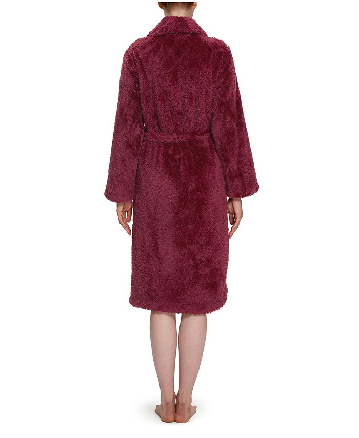 Berkshire Women's Extra-Fluffy Shawl Cardigan Robe - Macy's