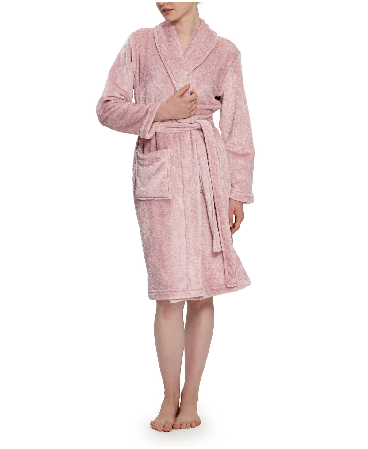 Berkshire Women's Ecothread Heathered Velvetloft Robe