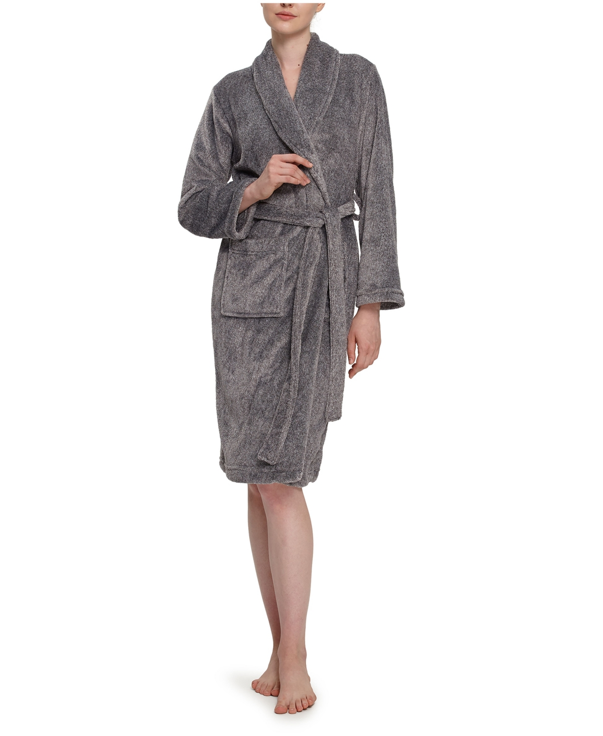 Berkshire Women's Ecothread Heathered Velvetloft Robe