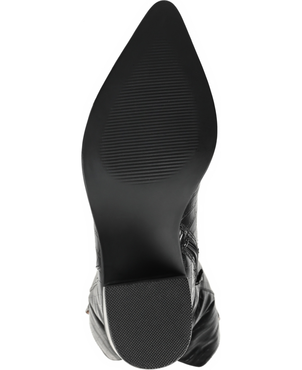 Journee Collection Women's Therese Block Heel Knee High Dress Boots