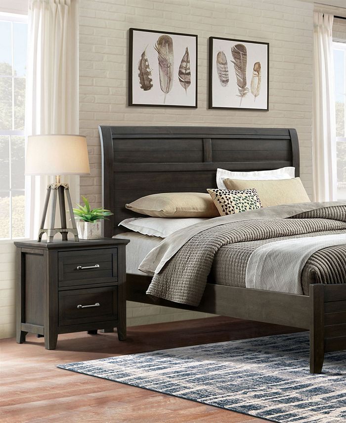Furniture of America Boardman 2Drawer Nightstand Macy's