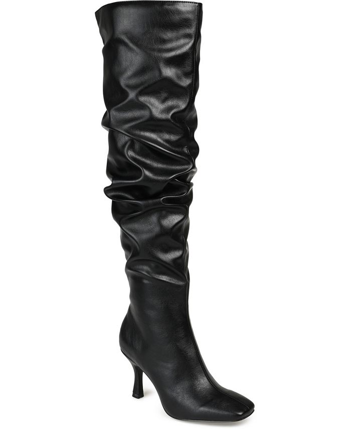 Extra wide slouch boots shop