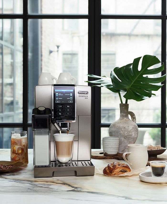 De'Longhi Dinamica Plus Fully Automatic Espresso Machine Macy's
