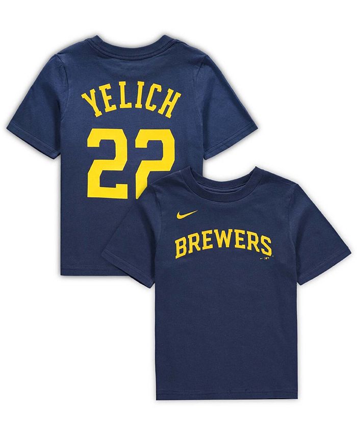 Nike Toddler Boys and Girls Preschool Christian Yelich Navy