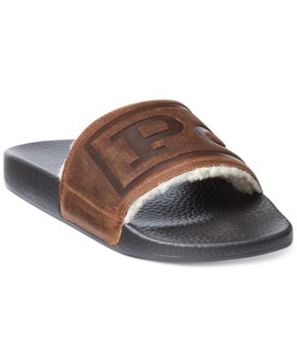 mens sliders ralph lauren