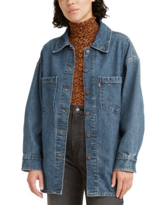 womens levi jean shirt