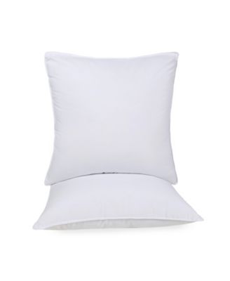 Hypoallergenic Down-Alternative Square Modern Throw Pillow Inserts