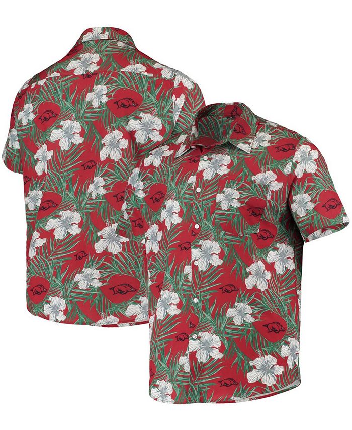 Los Angeles Dodgers Floral Button Up Shirt FOCO