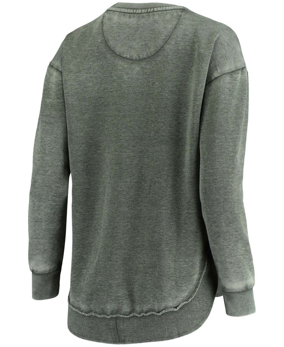 Women'sOregon Ducks Vintage-Like Wash Pullover Sweatshirt - Green