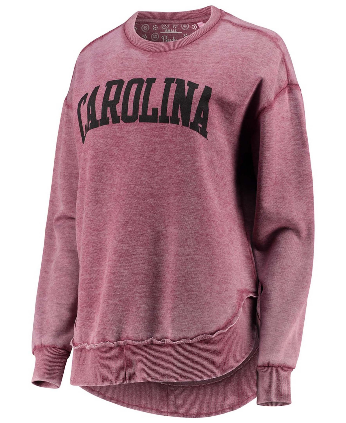 Women'sSouth Carolina Gamecocks Vintage-Like Wash Pullover Sweatshirt - Garnet