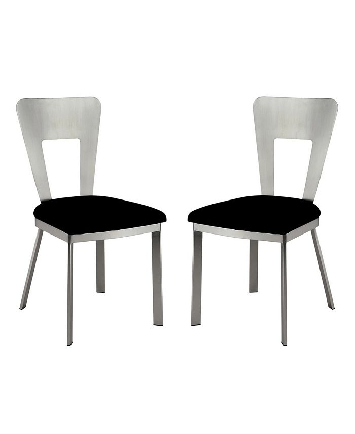 Furniture of America - Genaveve Dining Chair (Set Of 2), Quick Ship