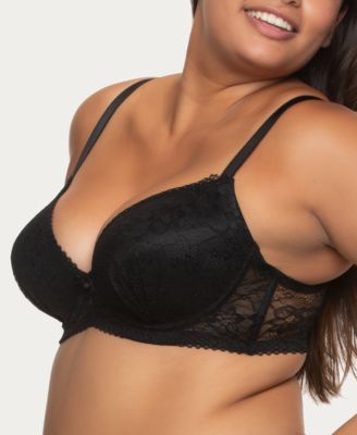 Women's Full Figure Lace Underwire Bra J5537