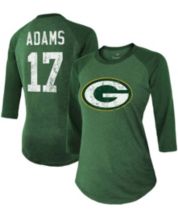 Green Bay Packers New Era Women's Lightweight Lace-Up Raglan T-Shirt -  Green/Gold