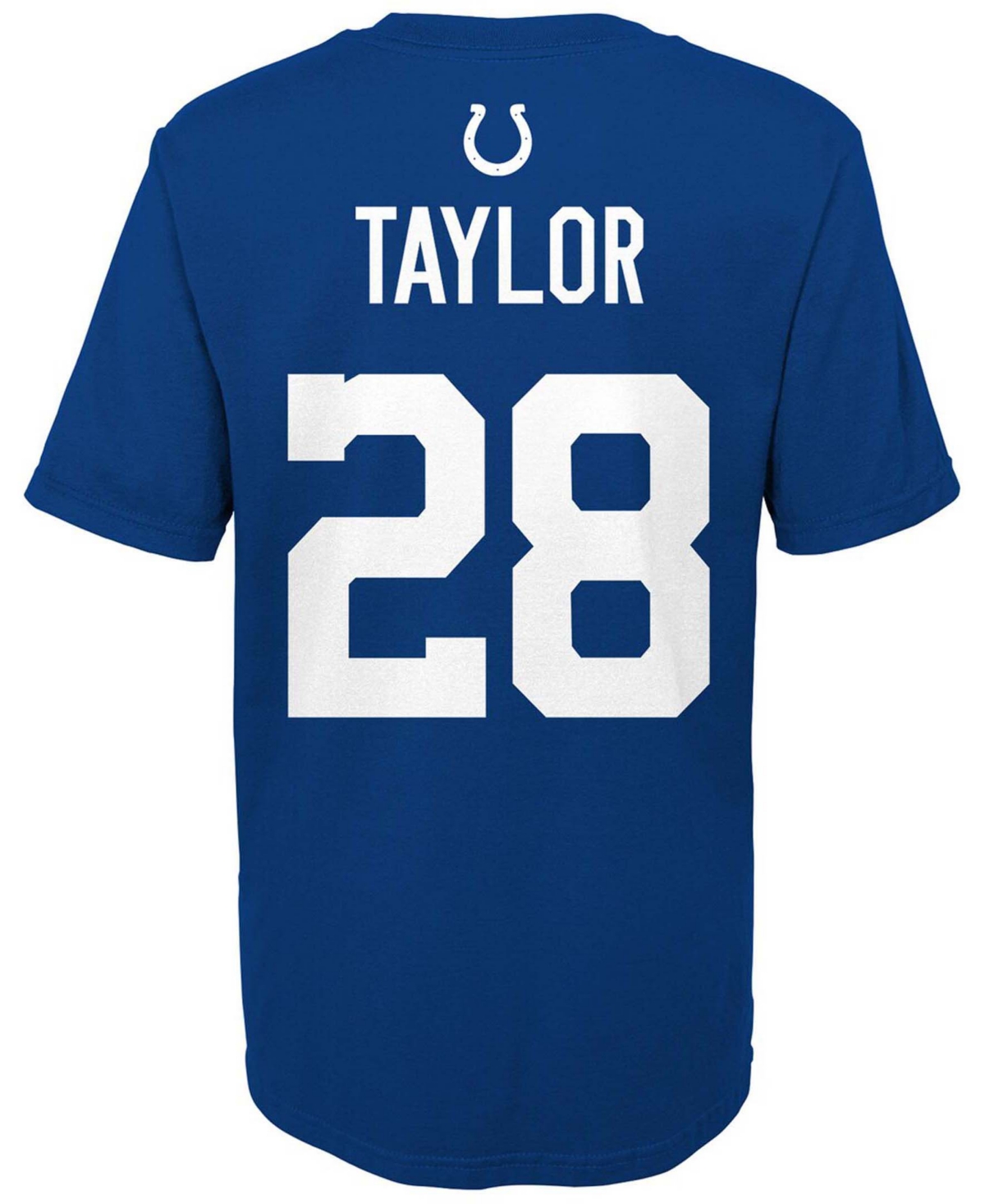 Big Boys Jonathan Taylor Royal Indianapolis Colts Mainliner Player Name and Number T-shirt