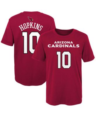 Men's Nike DeAndre Hopkins Cardinal Arizona Cardinals Player Name & Number  T-Shirt