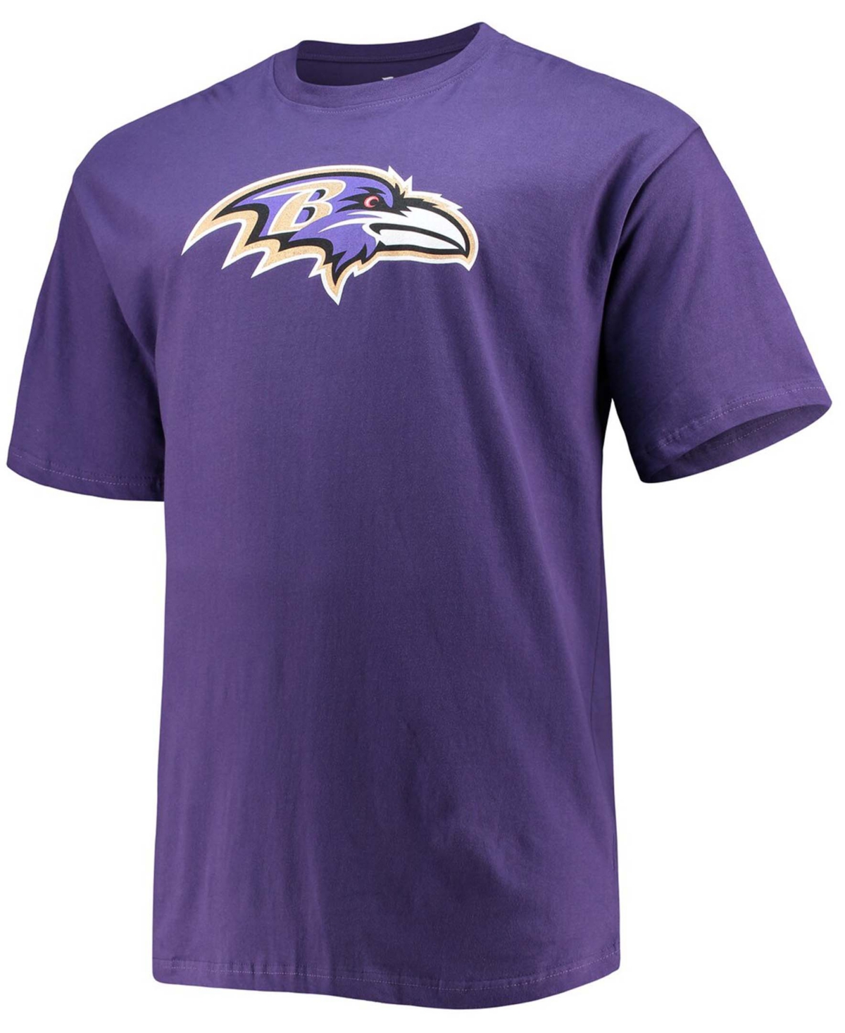 Men's Big and Tall Lamar JacksonBaltimore Ravens Player Name Number T-shirt - Purple