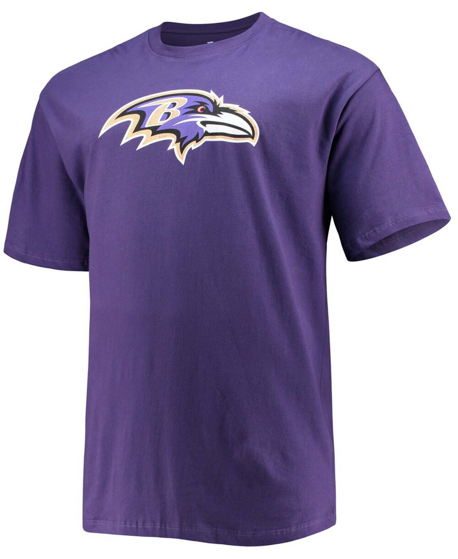 Men's Big and Tall Lamar Jackson Purple Baltimore Ravens Player Name & Number T-shirt