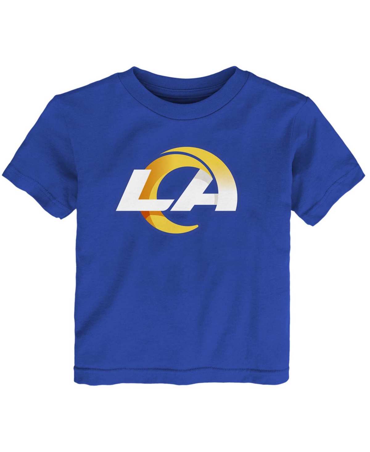 Outerstuff Babies' Toddler Boys And Girls Royal Los Angeles Rams Logo T-shirt