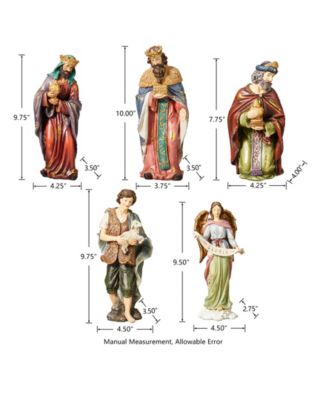 12 Piece Nativity Figurine Set