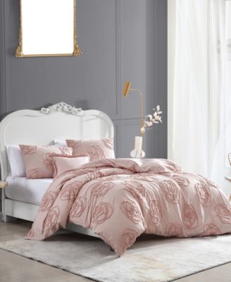 Rambling Rose 4-Pc Duvet Cover Set, Full/Queen
