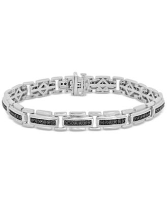 Mens silver bracelets on sale macy's